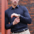 Only & Sons Miles LS Stretch Shirt Dark Navy