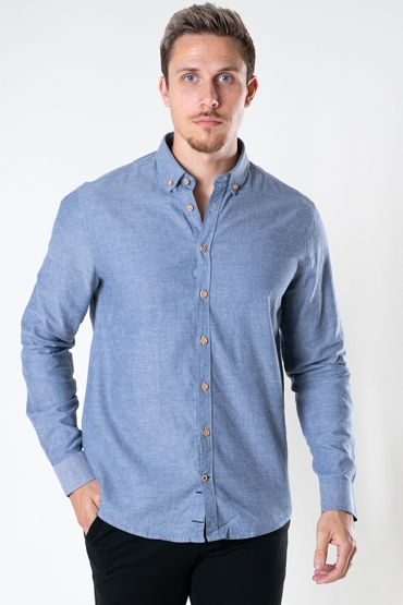 Kronstadt Johan Diego Cotton Chemises Light Navy