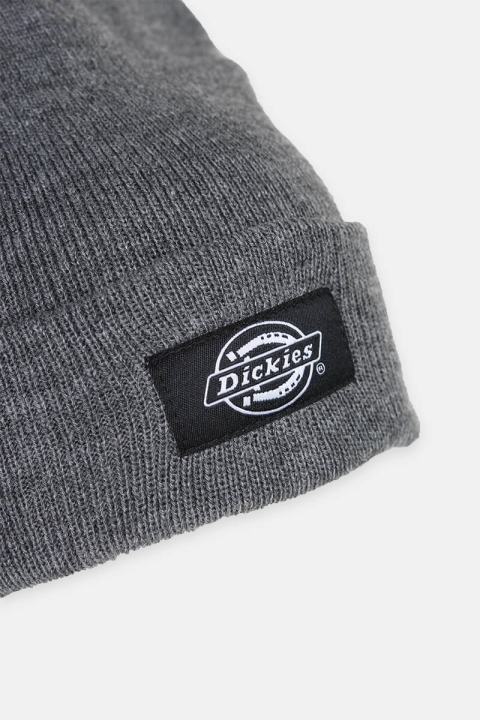 Dickies Knitted Beanie Bonnet Dark Grey Melange