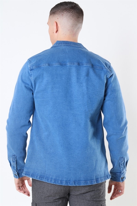 Denim Project Denim Over Veste Medium Blue