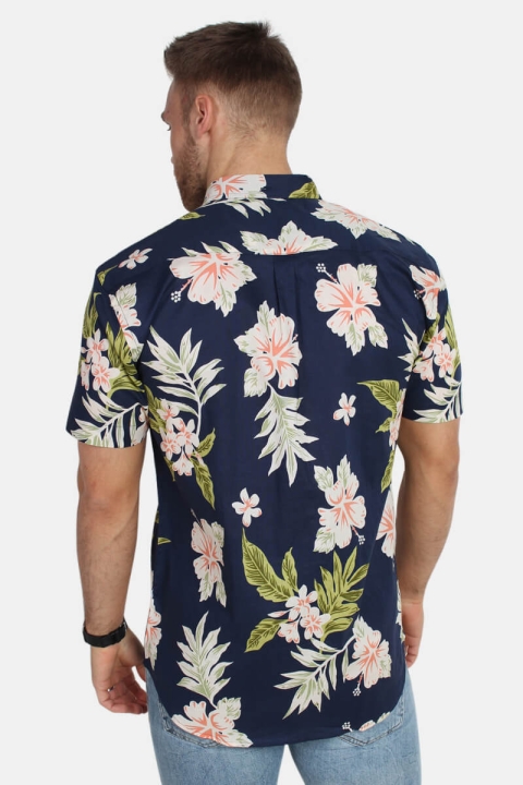 Kronstadt Johan Exotic S/S Chemises Navy