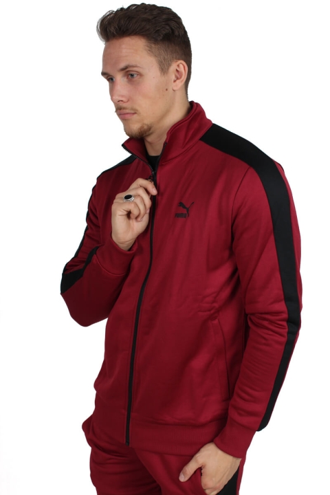 Puma Archive T7 Track Veste Tibetan Red
