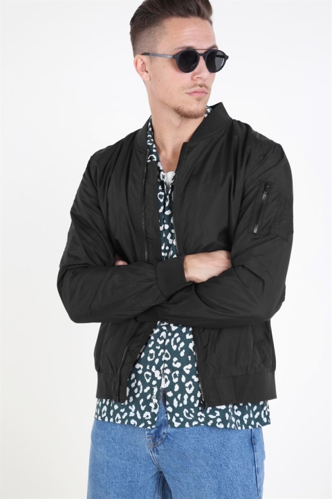 Urban Classics Light Bomber Veste Black