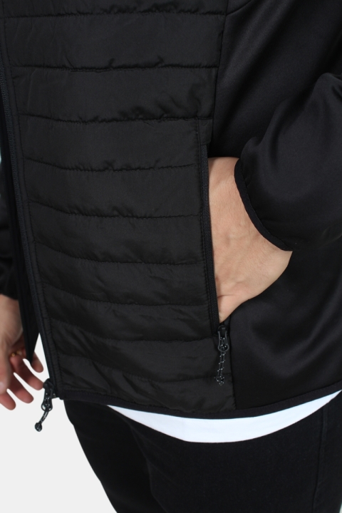 Jack & Jones Multi Quilted Veste Black