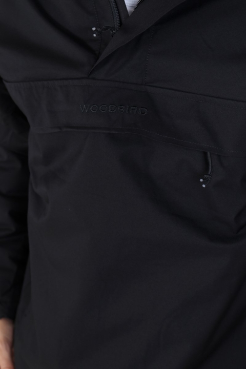 Woodbird Frenzy Anorak Veste Black