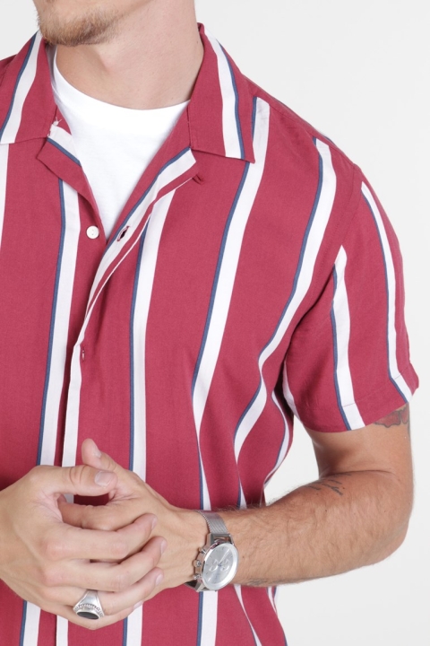 Jack & Jones Rayden Resort Chemises S/S Ketchup