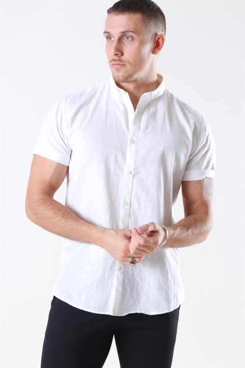 Lindbergh Linen SS Chemises White