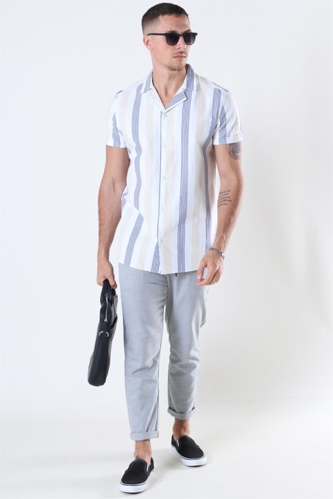 Solid Brando SS Cuba Chemises Bleached S