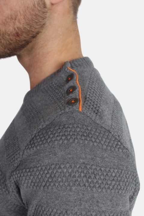 Kronstadt Keld Plain Tricot Anthracite/ Orange