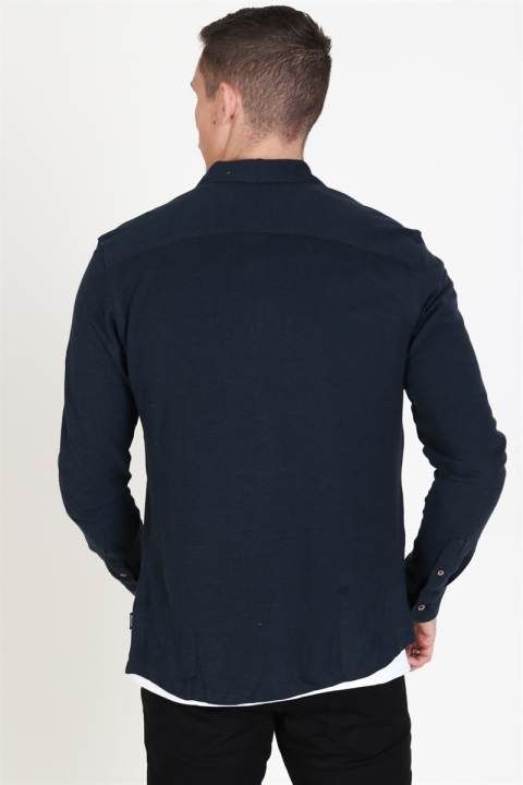 Only & Sons Cuton LS Knitted Melange Chemises Reflecting Pond