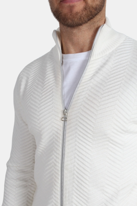 Kronstadt Carlo Zip Tricot Off White