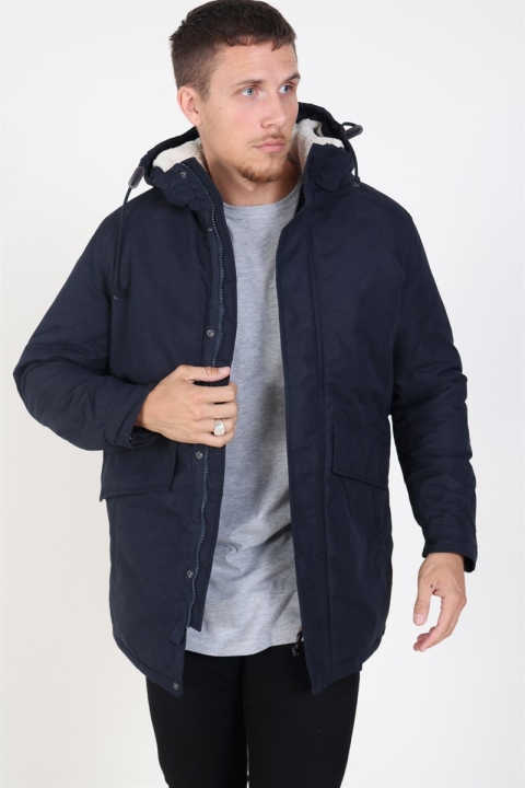 Jack & Jones Wetford Parka Veste Dark Navy