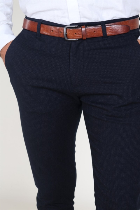 Tailored & Originals Nox Frederic Pantalon Navy Melange