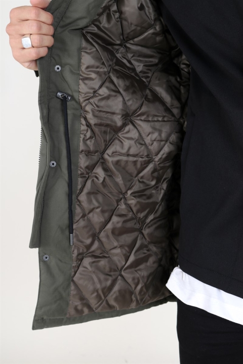 Only & Sons Klaus Parka Veste Forest Night