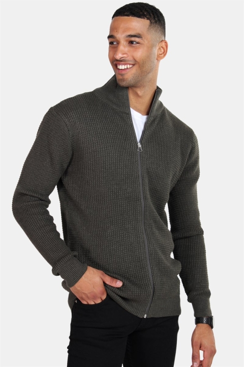 Kronstadt Abel Zip Tricot Army Mel