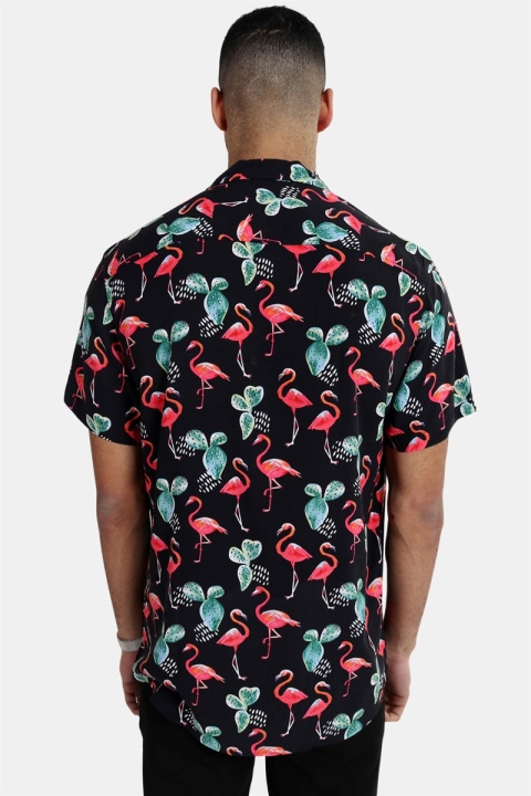 Clean Cut Cactus Bowling Chemises Black