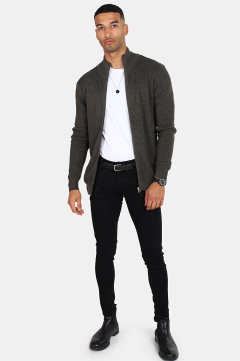 Kronstadt Abel Zip Tricot Army Mel