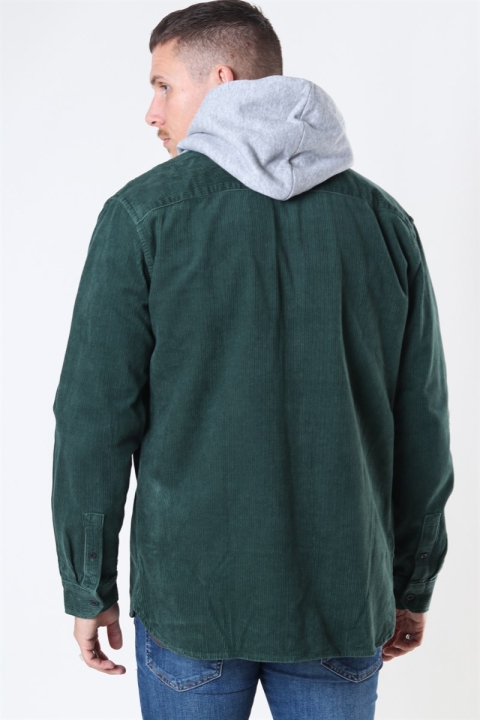 Levis Jackson Worker Corduroy Chemises Python Green