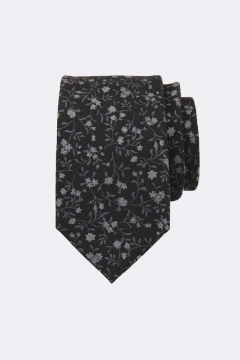 Connexion À motifs Slips N06-5 Grå/Sort