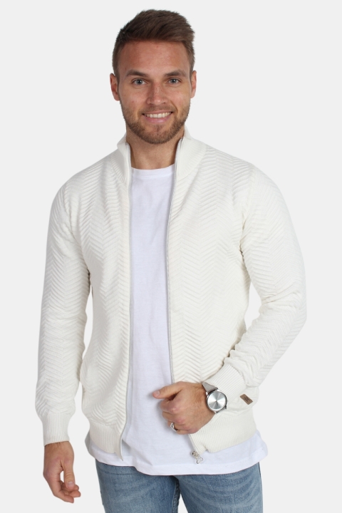 Kronstadt Carlo Zip Tricot Off White
