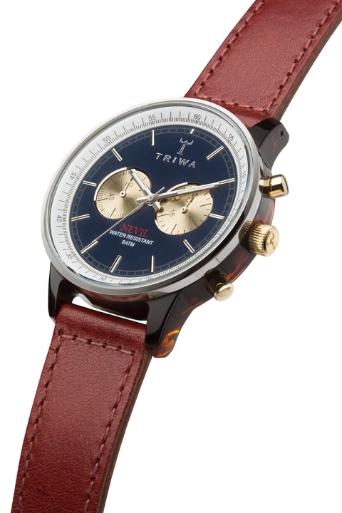 Triwa Duke Nevil Montres Cognac Sewn Classic