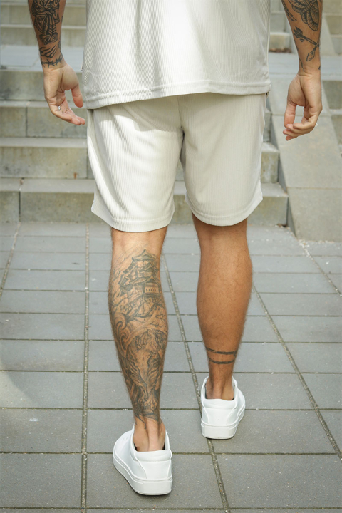 ONLY & SONS Tel Regular Plizze Shorts Moonstruck