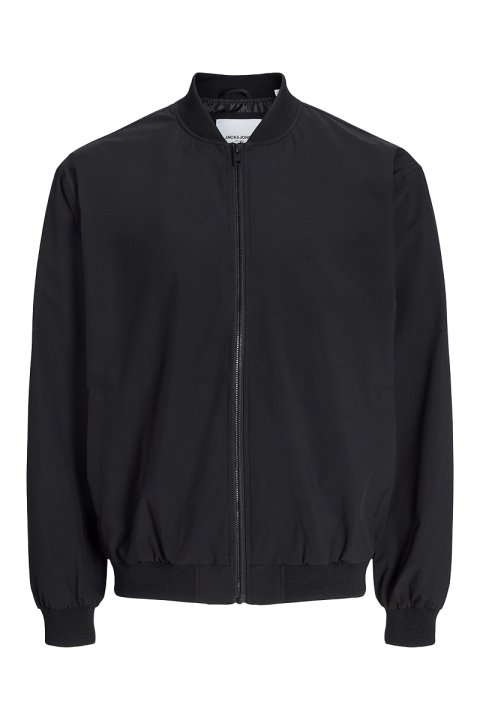 Jack & Jones Charge Oversize Bomber Jacket  Black