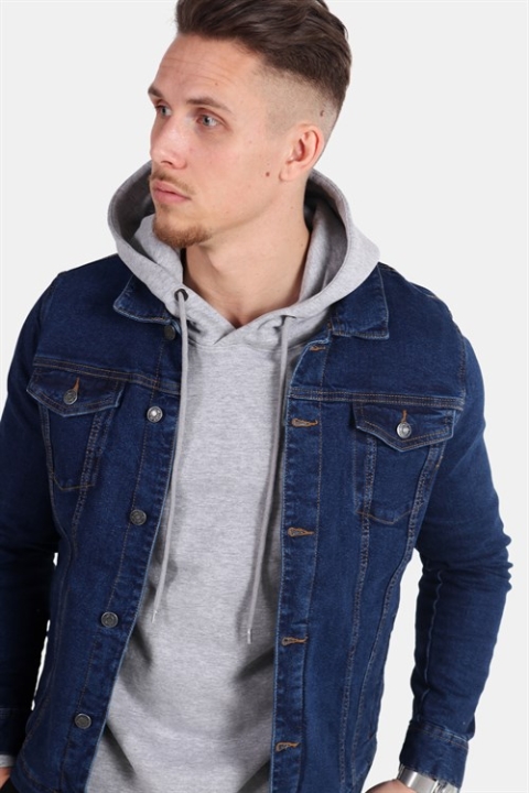 Denim Project Kash Denim Veste Dark Blue
