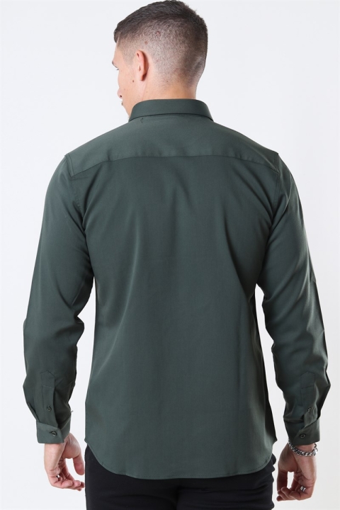 Clean Cut Maxime Chemises L/S Army