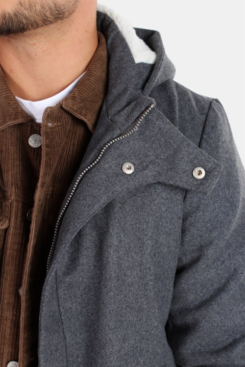 Just Junkies Tor Wool Short Veste Antracite