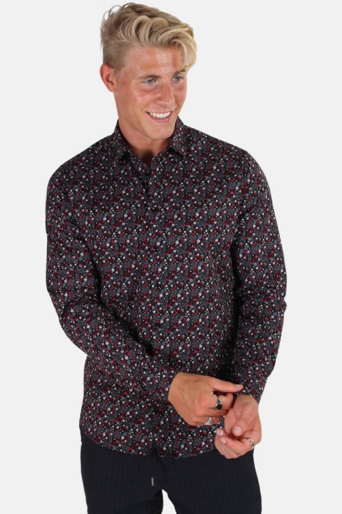 Tailored & Originals Chemises Luis Ruby Wine