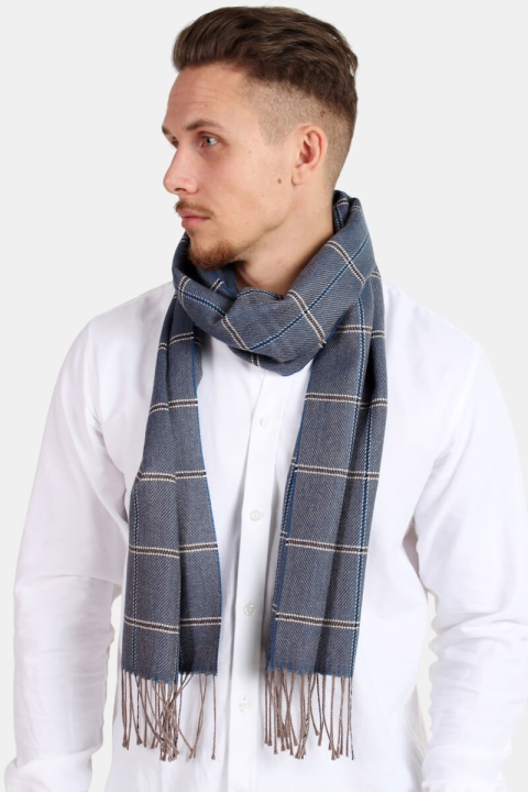 MJM Éncharpes Pedro Wool Mix Navy