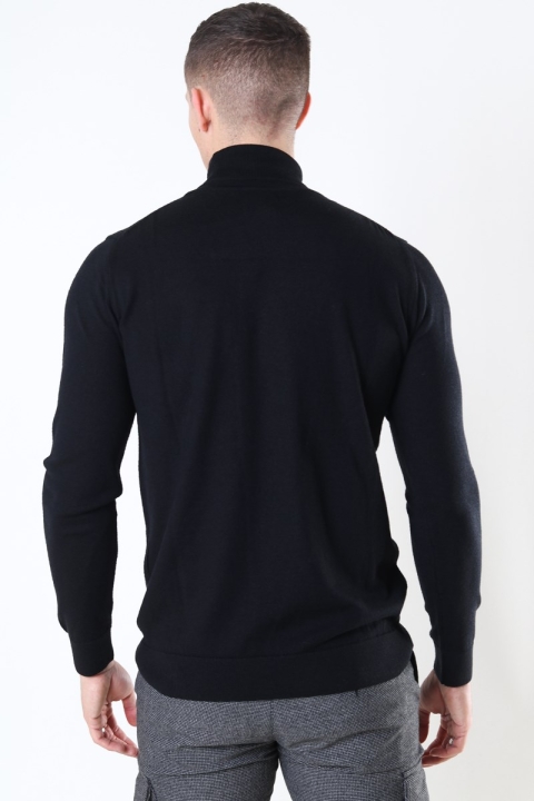 Clean Cut Copenhagen Merino Wool Roll Tricot Black