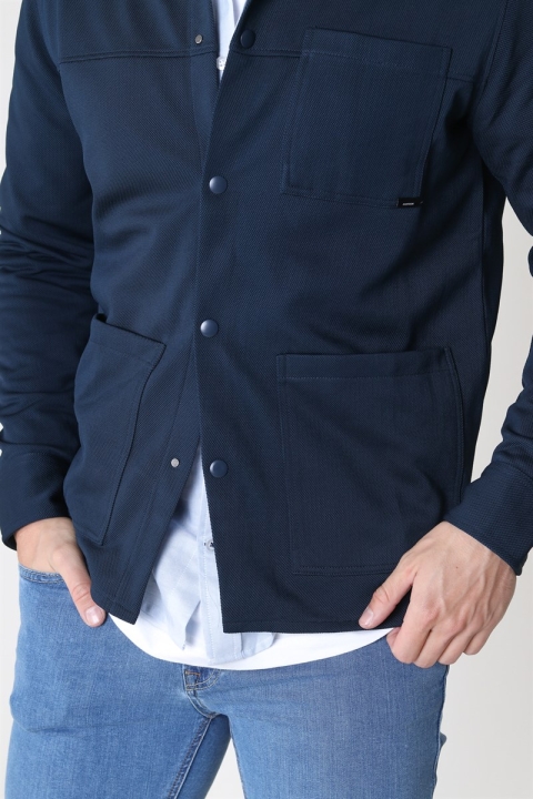 Jack & Jones Cohen Sweat Trucker Veste Blueberry