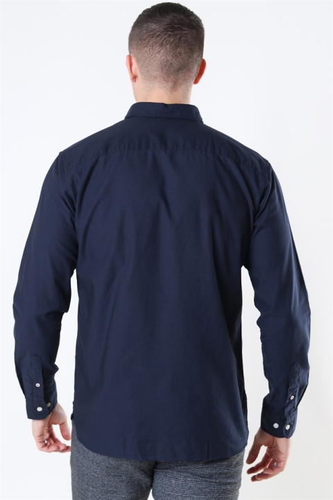 Jack & Jones Classic Soft Oxford Chemises LS Navy Blazer