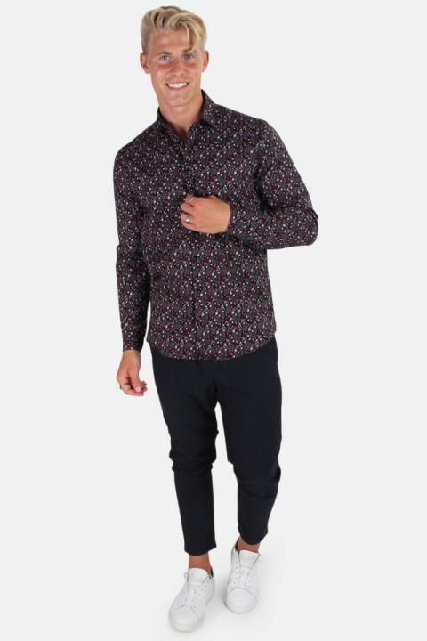 Tailored & Originals Chemises Luis Ruby Wine