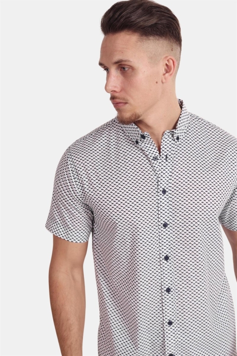 Kronstadt Johan Dolphin S/S Chemises White/Navy