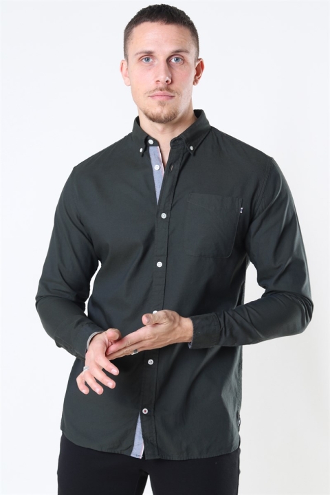 Jack & Jones Classic Soft Oxford Chemises LS Olive Night