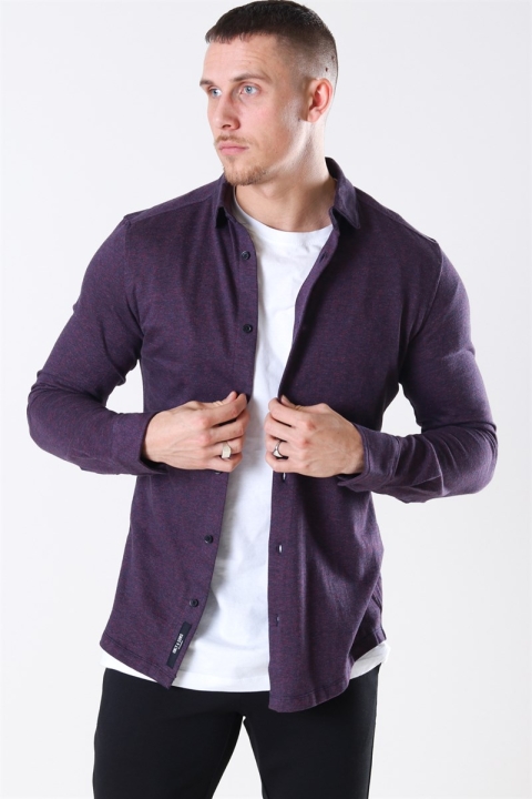Only & Sons Gabriel LS Strikket Chemises Pompeian Red