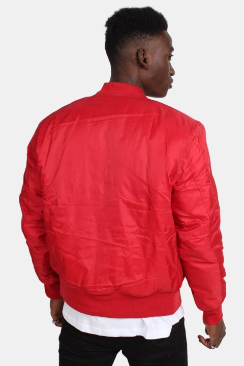Urban Classics Bomber Veste Fire Red