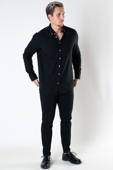 Kronstadt Johan Diego Cotton Chemises Black