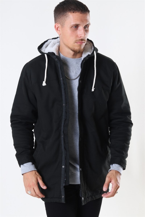 Denim Project Teddy Parka Veste Black