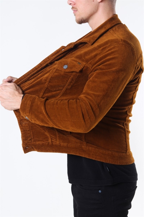 Only & Sons Coin Life Corduroy Veste Monks Robe