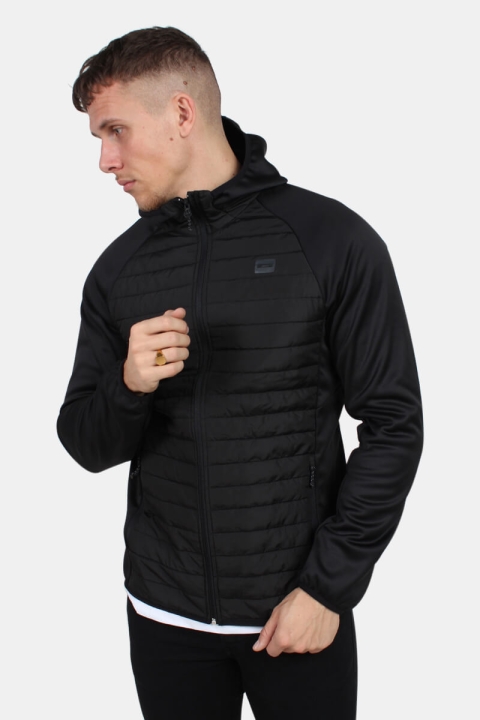 Jack & Jones Multi Quilted Veste Black