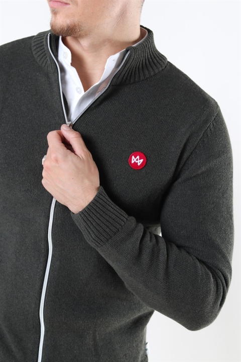 Kronstadt Liam Zip Tricot Recycle Army