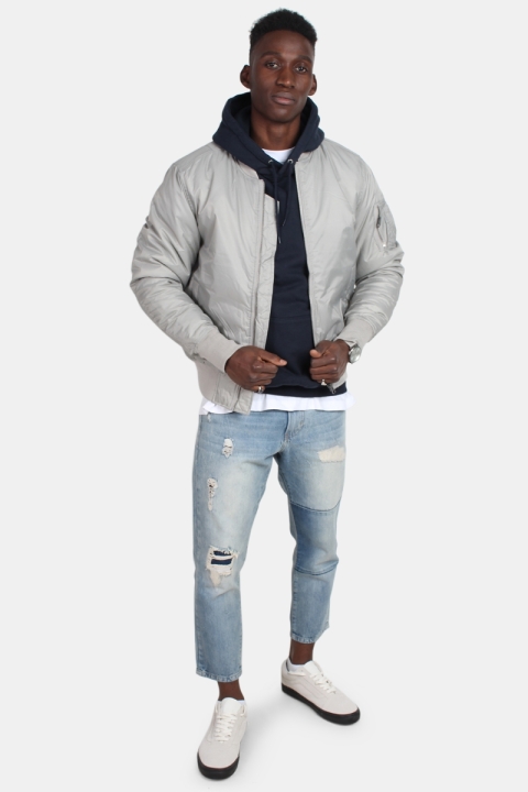 Urban Classics Bomber Veste H. Grey