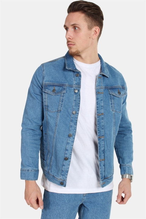 Denim Project Kash Denim Veste Heavy Worn Indigo
