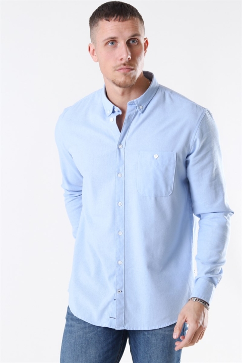 Kronstadt Johan Linen Chemises Light Blue