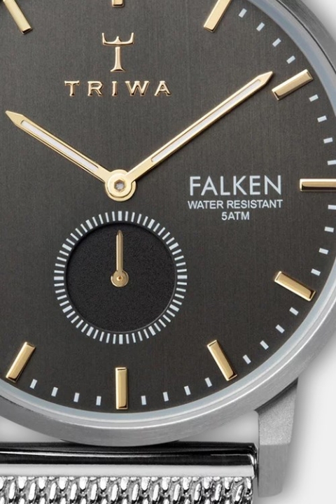 Triwa Smoky Falken Montres Steel Mesh