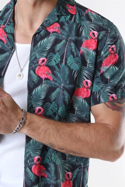 Clean Cut Theo Bowling Chemises S/S Theo AOP